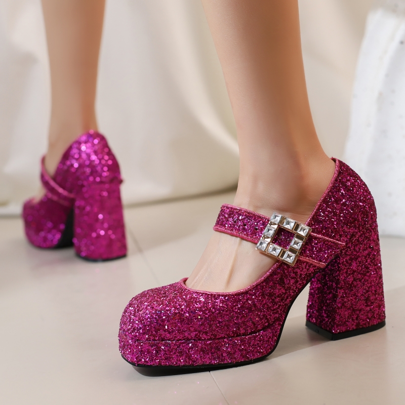 Luxury Lifestyle - Scarpe Mary Jane con tacco a